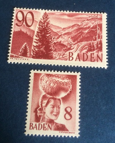 Baden zone française n - baden, française.