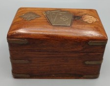 ?Boite a jeux de cartes en bois