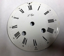 Cadran L'epée émail vintage clock Kaminuhr pendule pendulette 105 mm dial 3