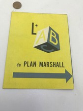 LIVRE ANCIEN L'ABC DU PLAN MARSHALL