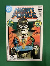 The Night Force #1. Aug 1982. DC.