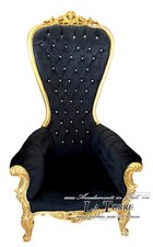 Fauteuil Trône Style Baroque