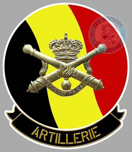 Sticker forces armee belge - sticker,