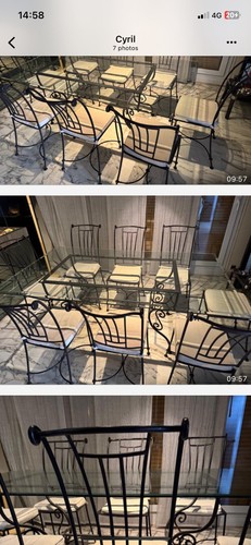 Ensemble table chaises - ensemble, de