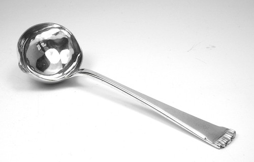 Cuillère sauce argent - sauce, en