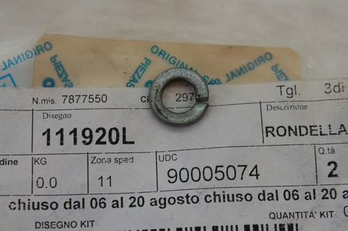 Rondelle couvercle variateur - rondelle,