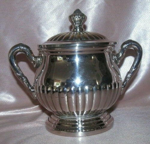 Sucrier pot couvert - en, métal