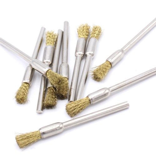 Pièce laiton brosse - 10,