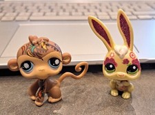 Petshop Lps Singe Et Lapin Nouvel An Chinois