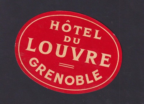 Ancienne étiquette bagage - ancienne,