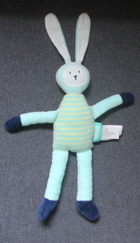 Doudou lapin rayé - doudou,