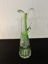 Aiguière à vin en cristal de