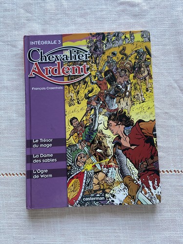 Intégrale chevalier ardent - bd,