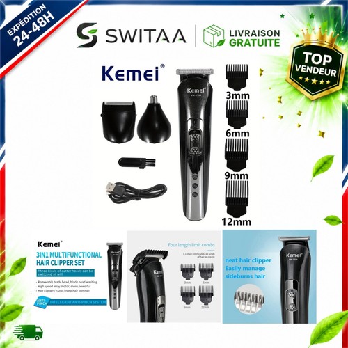 Tondeuse électrique kemei - électrique,