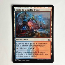 PORTE DE LA GUILDE D'IZZET MTG RVR - CARTE MAGIC THE GATHERING FR NEUF