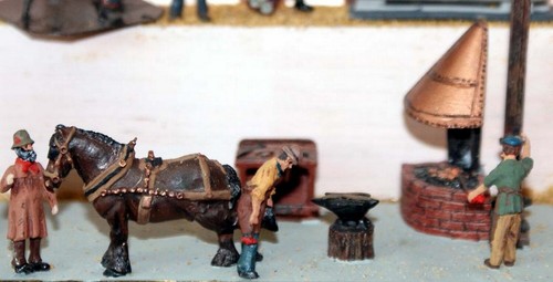 Blacksmith forge cheval - blacksmith,