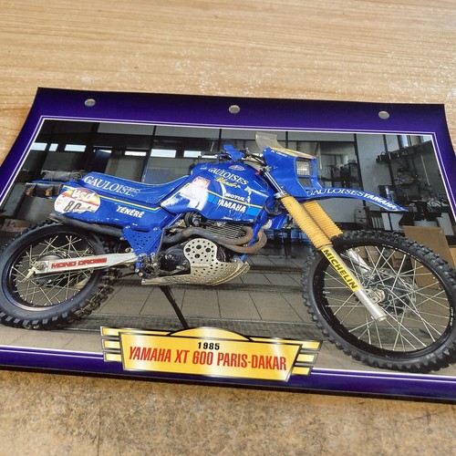 Yamaha xt600 paris dakar - yamaha, 1985