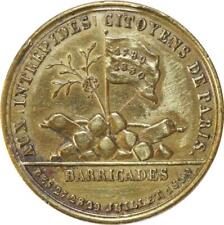 X3842 Rare Medal USA France