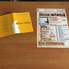 LOUISE ATTAQUE - LOT OF 2 RARE