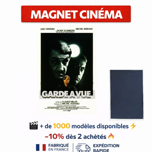 Magnet film garde vue 90x65 - vue,