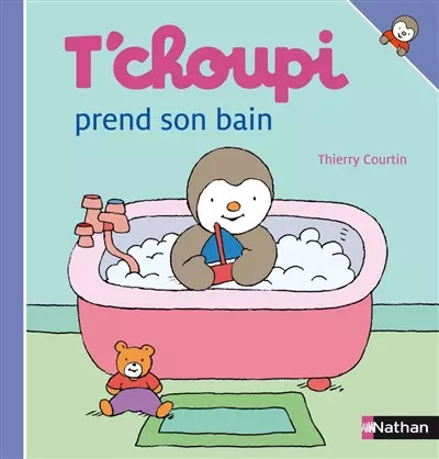 Choupi prend son - choupi, bain