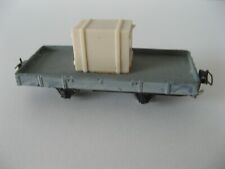 MOUGEL  HOe : WAGON PLAT 2 ESSIEUX.MODELE LAITON ( CF GECOMODEL )