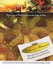 PUBLICITE ADVERTISING 054  1978  DUCHESSE DE BOURGOGNE  pates de fruits 13.5.14