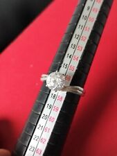 Bague Solitaire en Argent