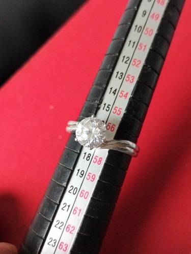Bague solitaire argent - solitaire,