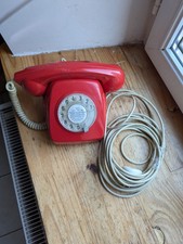 Téléphone Rouge A Cadran