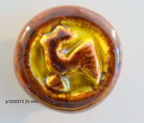 Bouton ceramique 3 cm - ceramique, 2,3