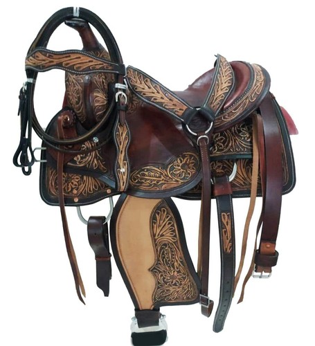 Selle western cuir cheval - western,