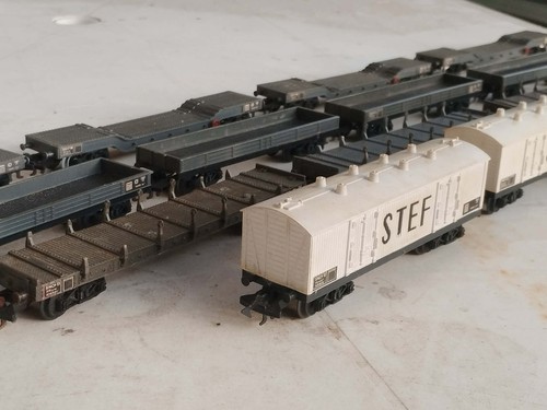 Jouef x14 wagons - ho, 1/87