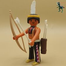 Playmobil figurine guerrier indien #western# amérindien-aventure dans l'Ouest