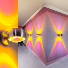 Applique Lampe murale Éclairage de couloir Design Lampe de séjour Magenta 144074