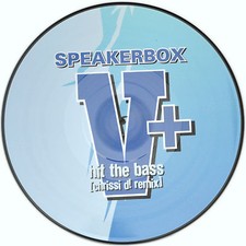 Picture Vinyl Speakerbox Hit The Bass Rare - Edition Limitée