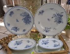 4 Plats Sarreguemines Flore Plat ou ravier