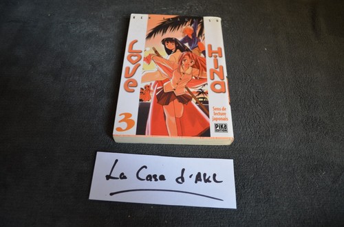 Love hina tome manga - 3, pika