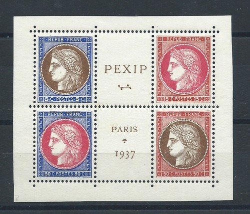 France 348 1937 - n°348/51**,
