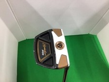 Taylor Made Spider FCG NOIR/BLANC Manivelle Col 33" Putter Acier Shaft Golf...