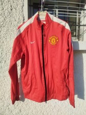 Veste de survêtement Manchester United vintage rouge Nike T M