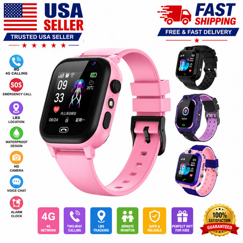 Kids smart watch phone gps - watch,