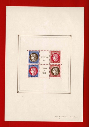 France bloc pexip 1937 - bloc, 3c