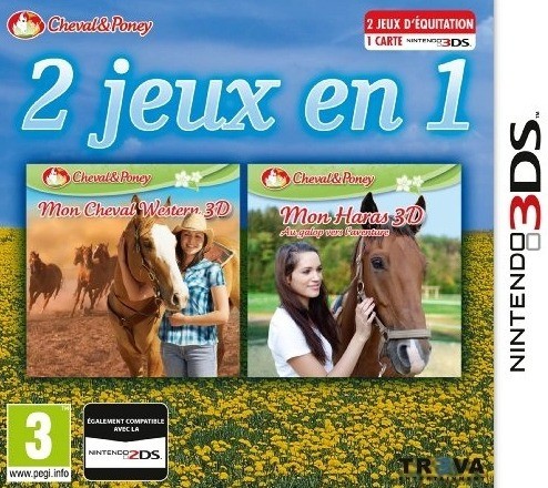 Jeux mon cheval western - cheval,