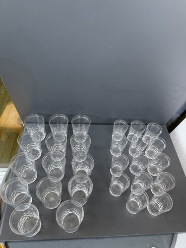 Gobelets cristal - 28,