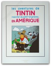 Affiche Sérigraphie Hergé