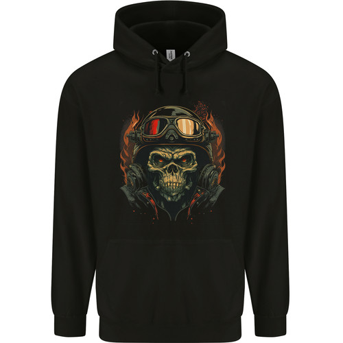 Sweatshirt capuche moto - À,