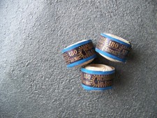 LOT DE 3 BOBINES CAPSULE  FIL