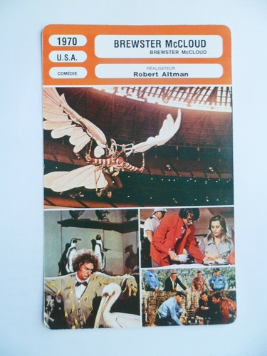 Carte fiche cinema 1970 - carte,