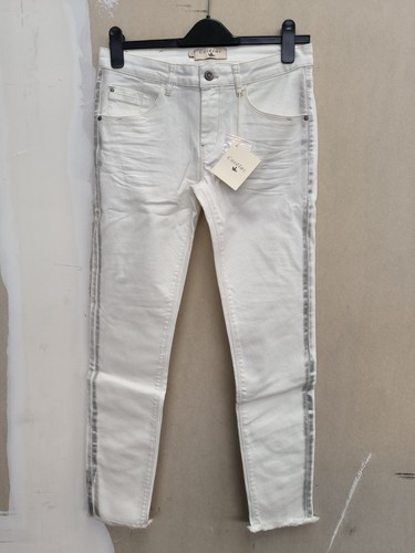 Jean femme cotelac - jean, blanc